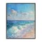 Stupell Industries Soft Ocean Beach Framed Giclee Wall Art Design by LSR Design Studio